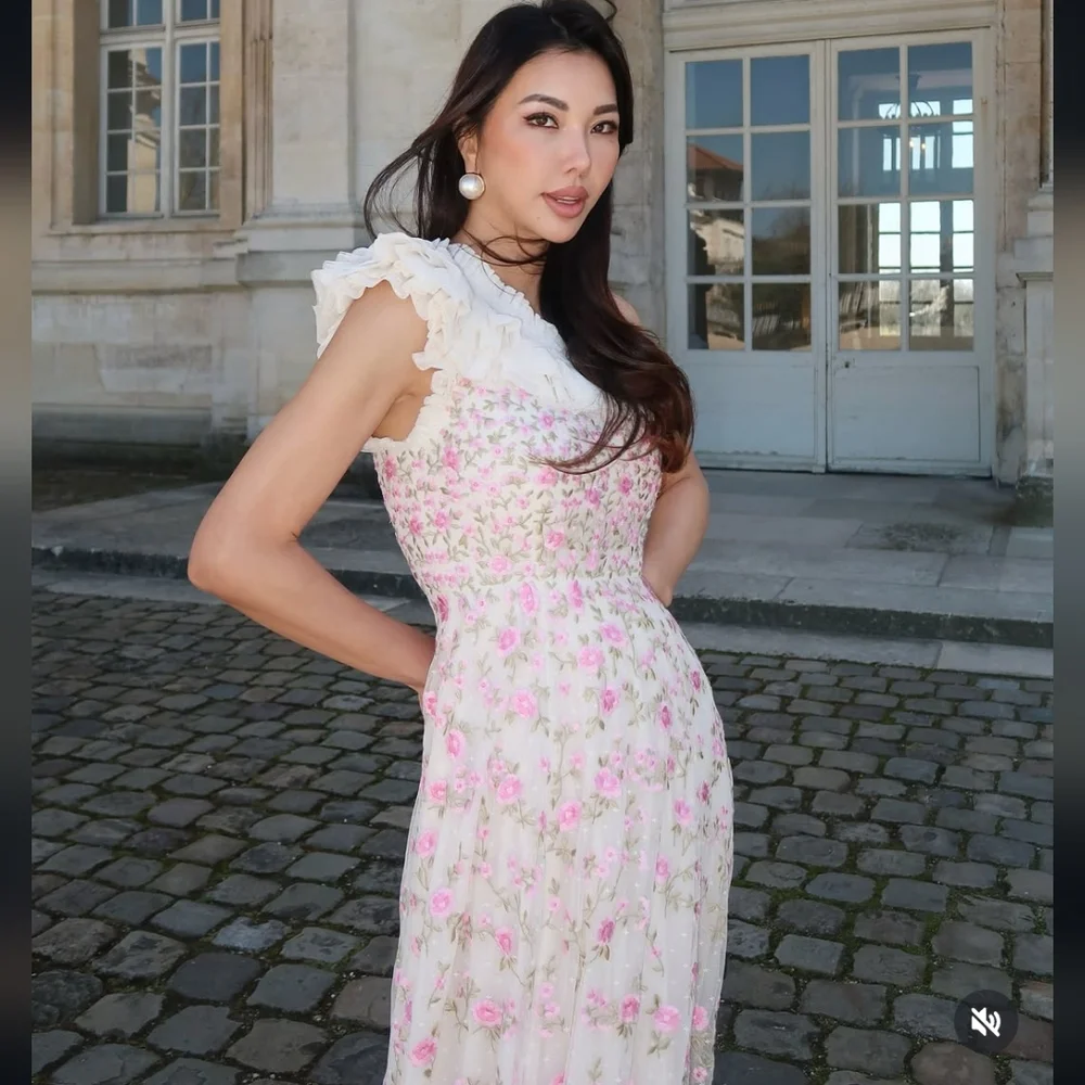 BHLDN Needle & Thread Dress size US 6 $985 - Picture 6 of 14
